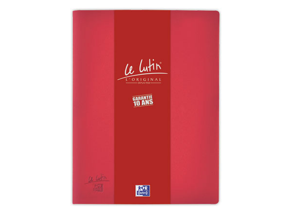 Oxford, Protège documents, Le Lutin, 100 pochettes, 200 vues, Noir,  100206389